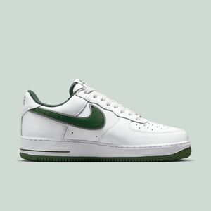 Nike Air Force 1 Low 07 White Pine Green Sneakers Shoes Classic Casual